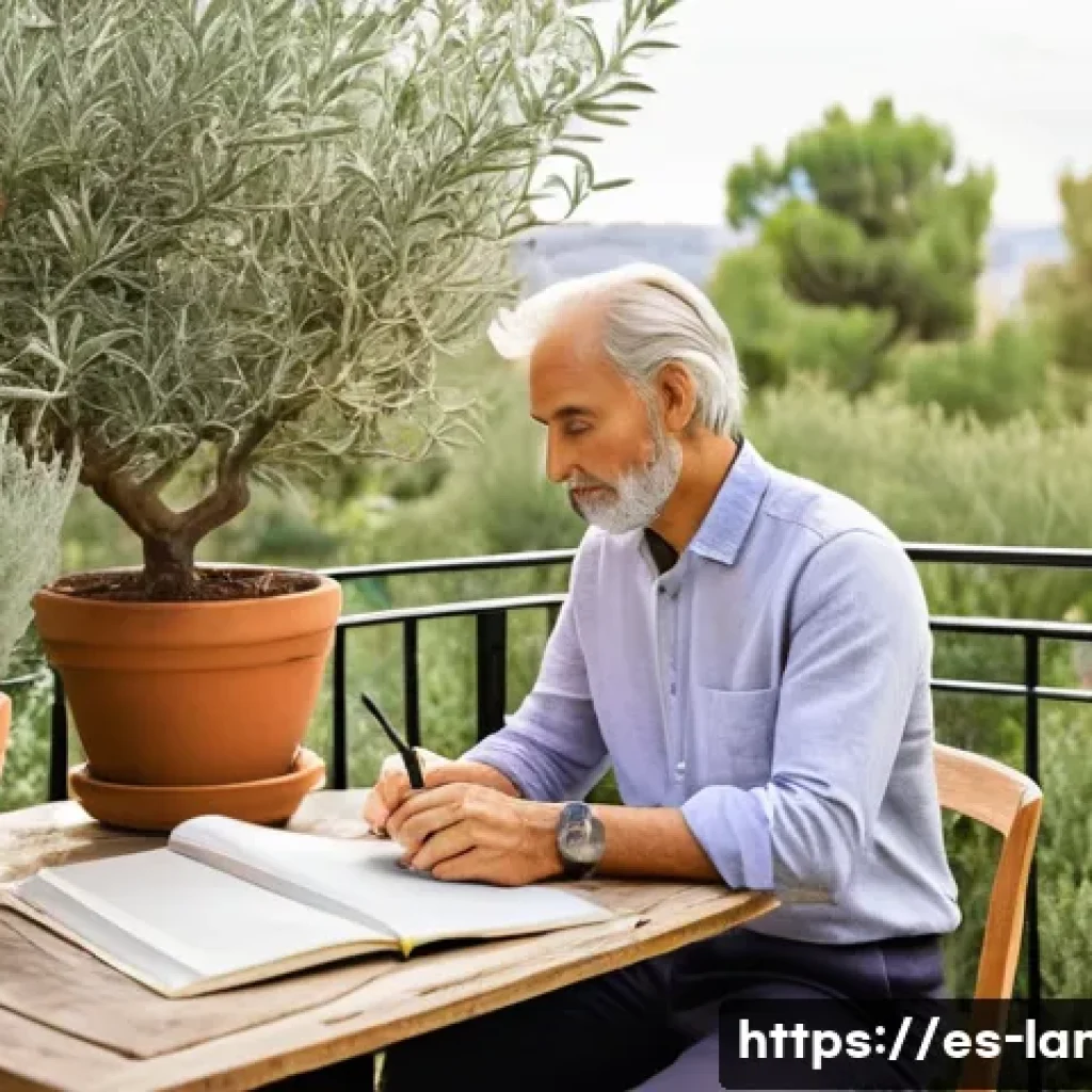 조경 학습 목표 설정과 관리 방법 - **The Visionary Gardener's Blueprint**: An adult, gender-neutral individual, dressed in casual yet m...